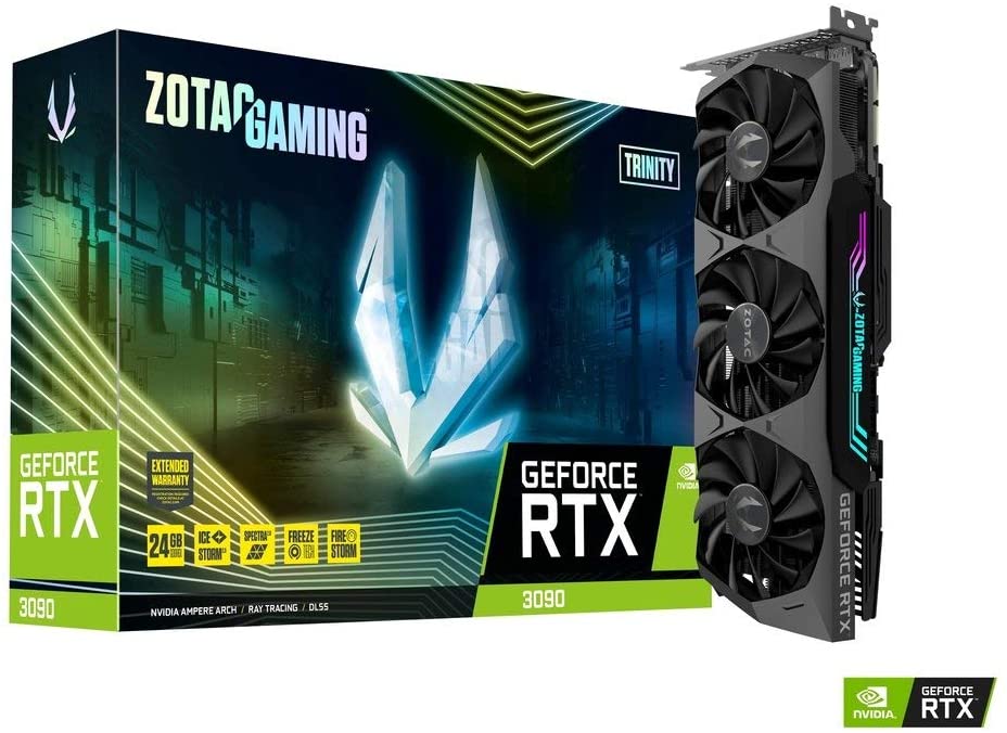 REM 05 ZOTAC Gaming GeForce RTX 3090 Trinity OC 24GB GDDR6X Pago en Escrow