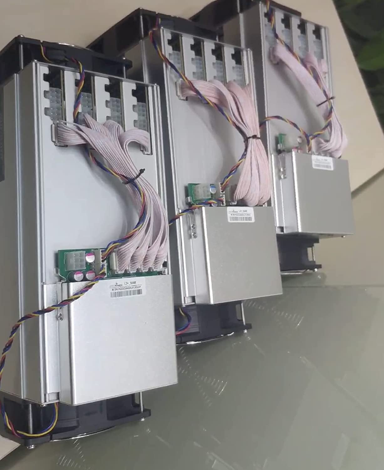USADOS 50 Antminer L3 + 504 MH/S con PSU APW3 + + Cable Pago en Escrow - Imagen 4