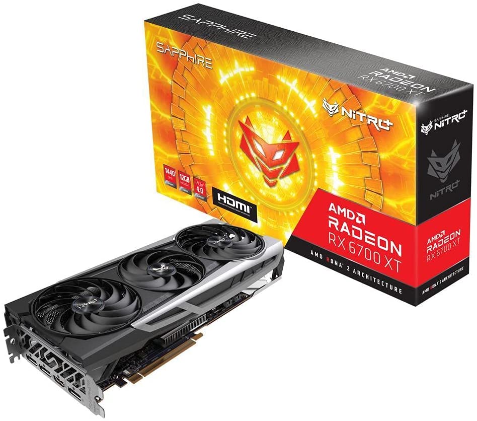 REM 08 x Sapphire VCX 11306-01-20T Nitro+ AMD Radeon RX 6700 XT Gaming OC 12GB GDDR6 Pago en Escrow