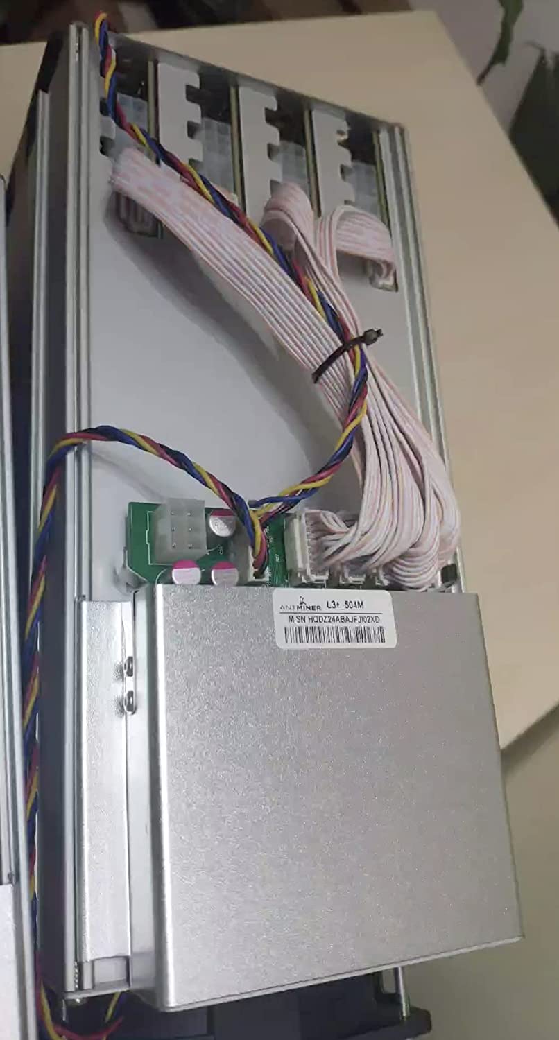 USADOS 50 Antminer L3 + 504 MH/S con PSU APW3 + + Cable Pago en Escrow - Imagen 5