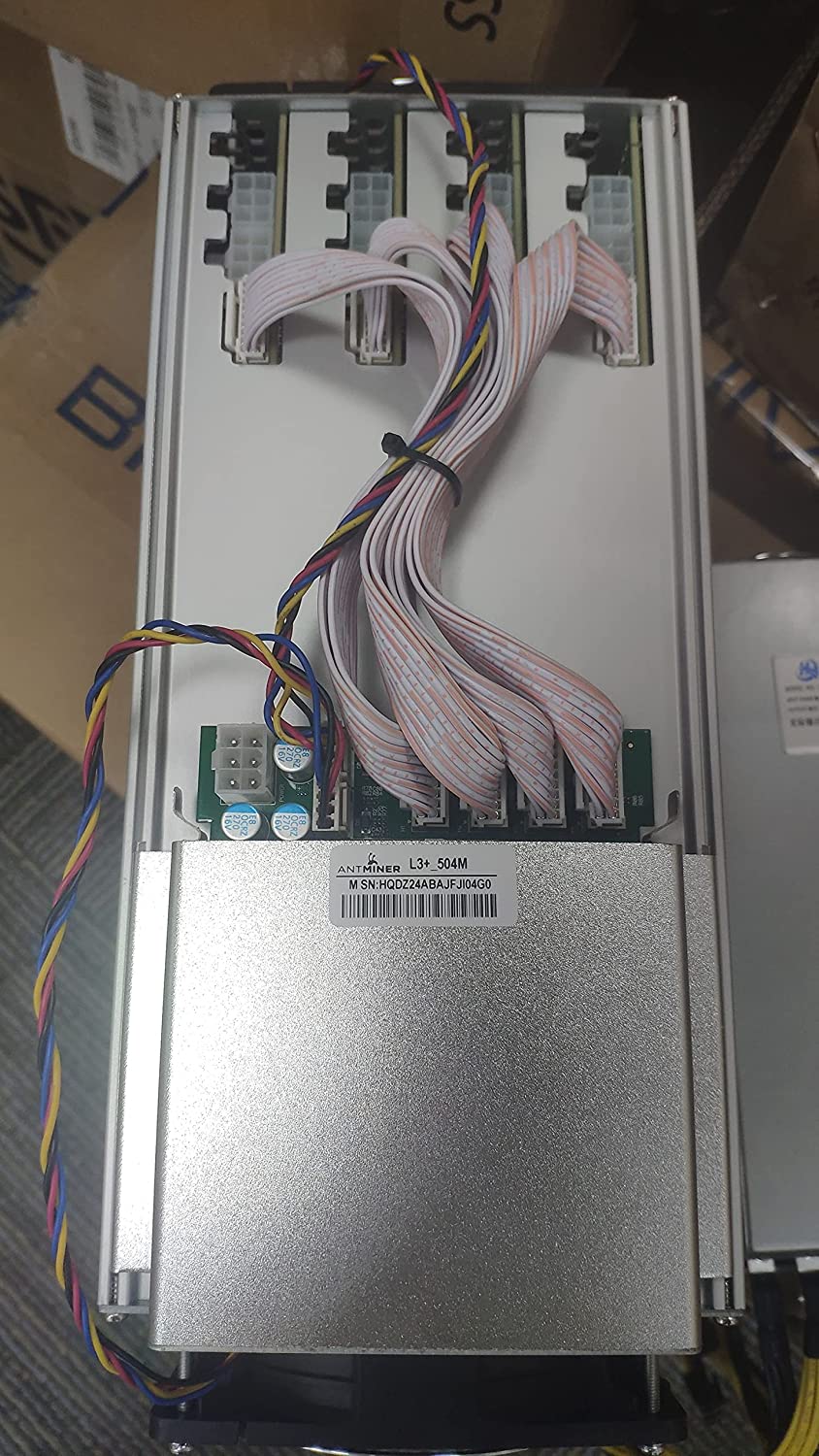 USADOS 50 Antminer L3 + 504 MH/S con PSU APW3 + + Cable Pago en Escrow - Imagen 6