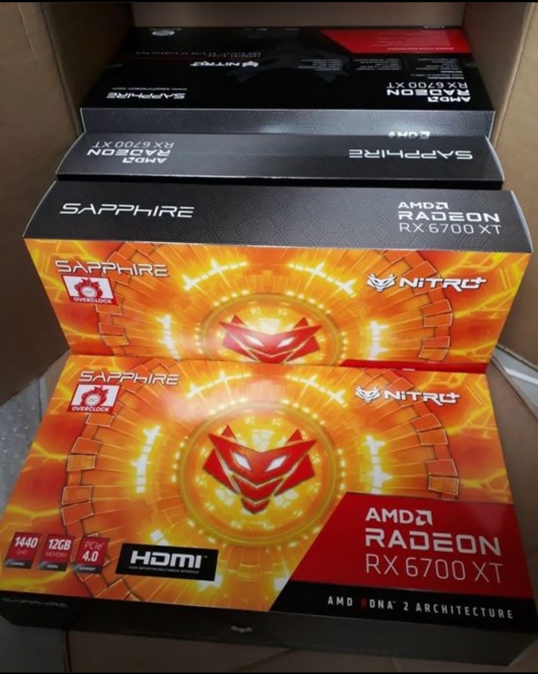 REM 08 x Sapphire VCX 11306-01-20T Nitro+ AMD Radeon RX 6700 XT Gaming OC 12GB GDDR6 Pago en Escrow - Imagen 2